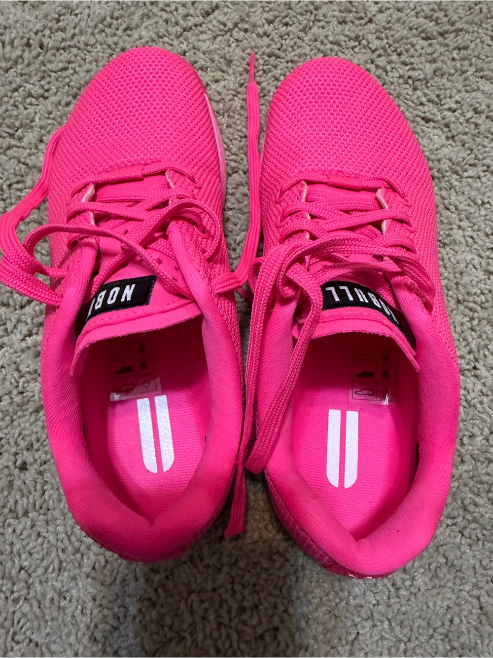 Women’s Hot Pink NOBULL Outwork Shoes- Size 7.5 - Picture 5 of 5
